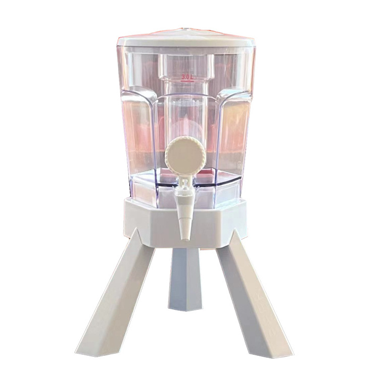 3L Cheap Draft Beer Tower 3000ml Tabletop Plastic Drink Beer Wine Dispenser