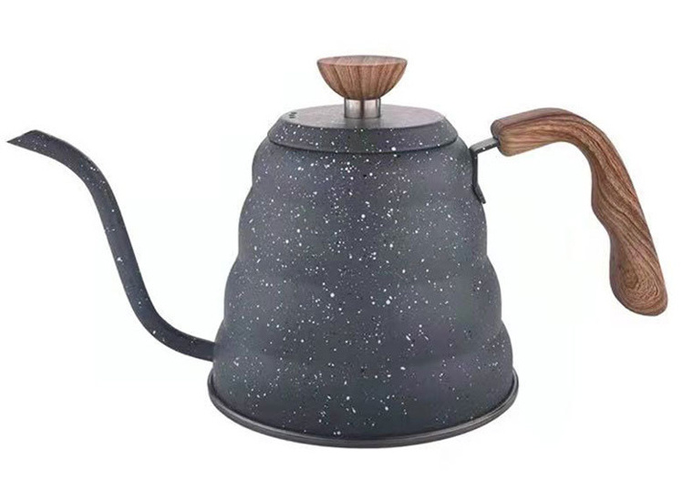 1L/1.2L Pour Over Coffee Kettle With Thermometer SUS 304 Coffee Tea Pot