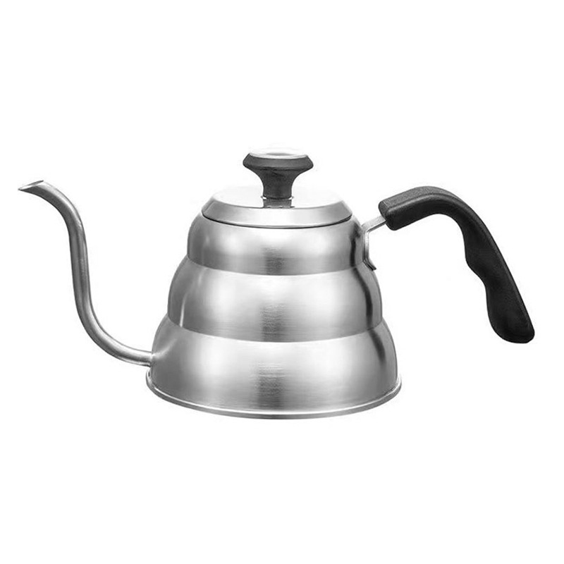 1L/1.2L Pour Over Coffee Kettle With Thermometer SUS 304 Coffee Tea Pot