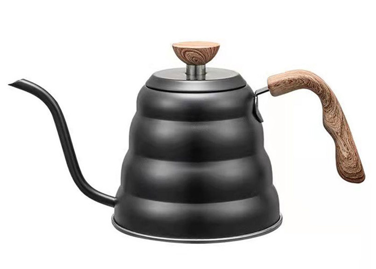 1L/1.2L Pour Over Coffee Kettle With Thermometer SUS 304 Coffee Tea Pot