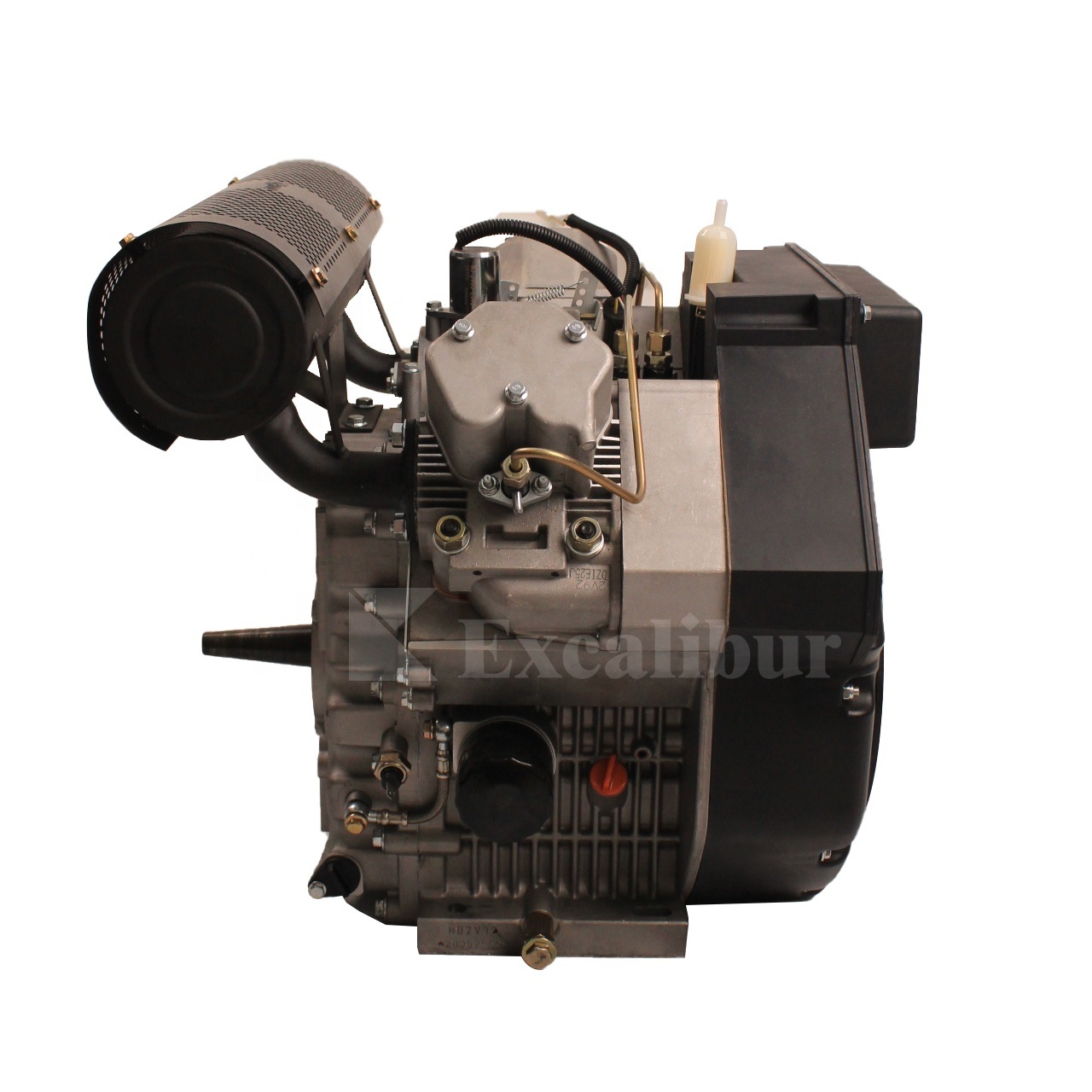 High quality cheap price  two cylinder 3600rpm 25hp v-twin diesel engine