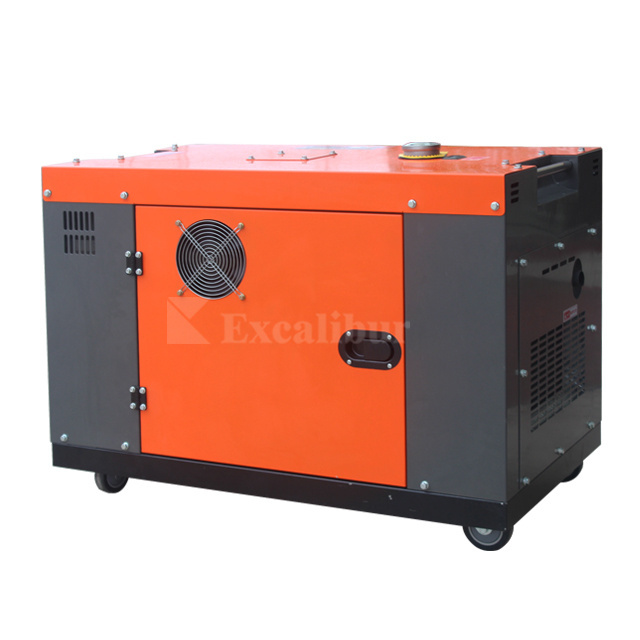 EXCALIBUR Portable Strong 3kW 5kW 6kW 7kw 8kw 8.5kw 9kw 10kw 15Kva Power Silent Diesel Generator