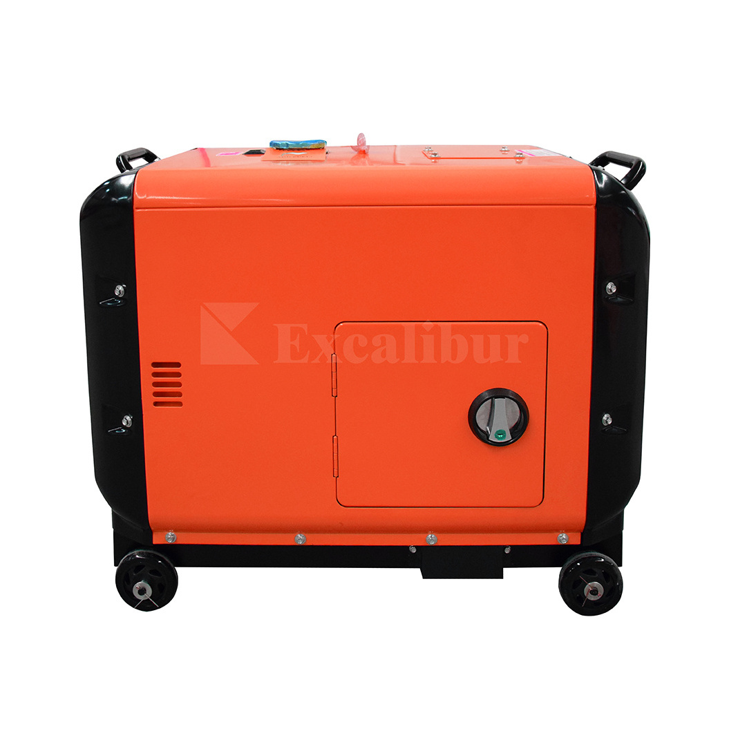 EXCALIBUR 3kva 5kw 5kva 5.5kva 6kva 6.5kva 7kva 8kva 12kw  Super Silent Diesel Generators With Good Price