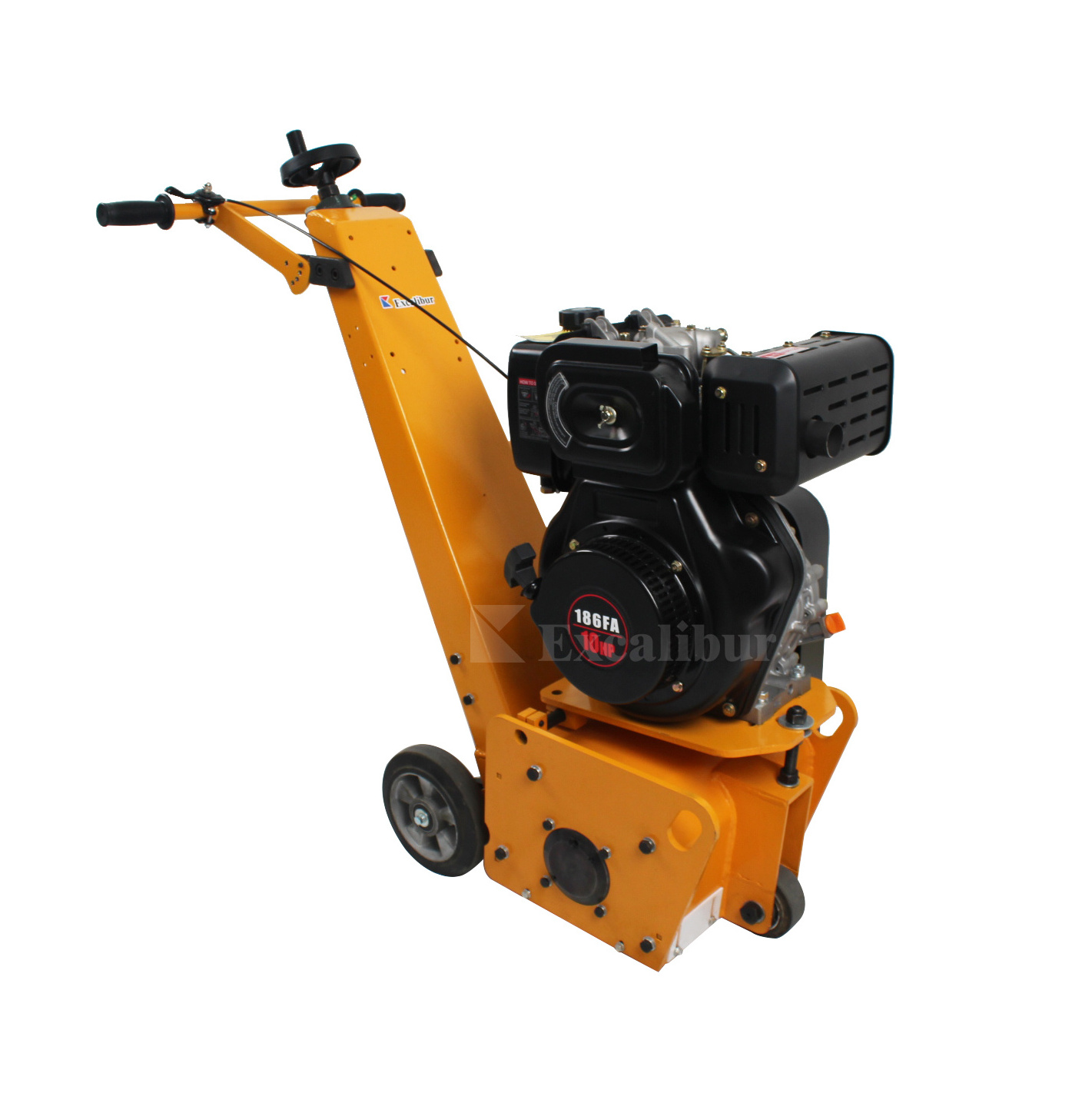 Durable electric flooring parquet asphalt under layer remover scraper machine