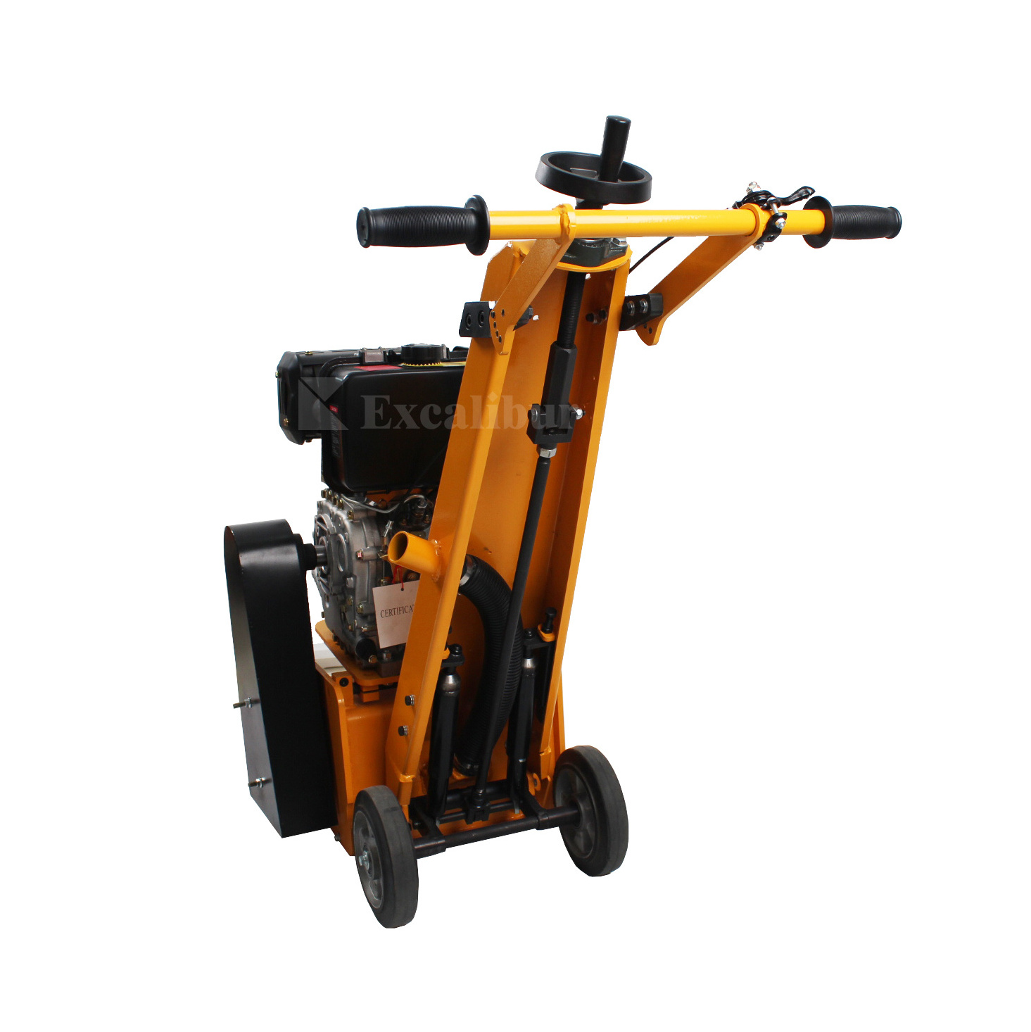 Durable electric flooring parquet asphalt under layer remover scraper machine