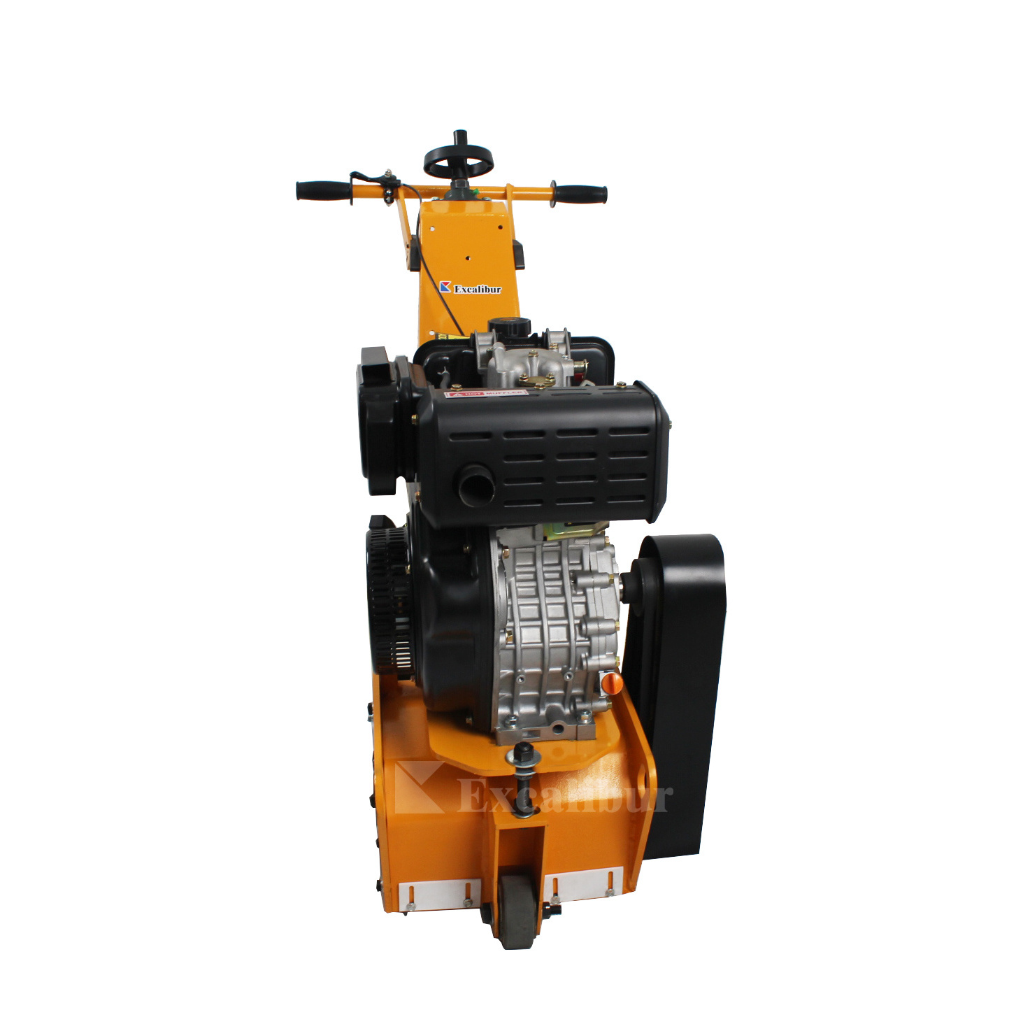 Durable electric flooring parquet asphalt under layer remover scraper machine