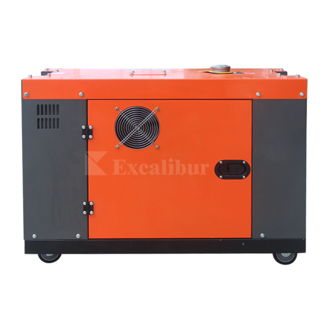 EXCALIBUR Portable Strong 3kW 5kW 6kW 7kw 8kw 8.5kw 9kw 10kw 15Kva Power Silent Diesel Generator