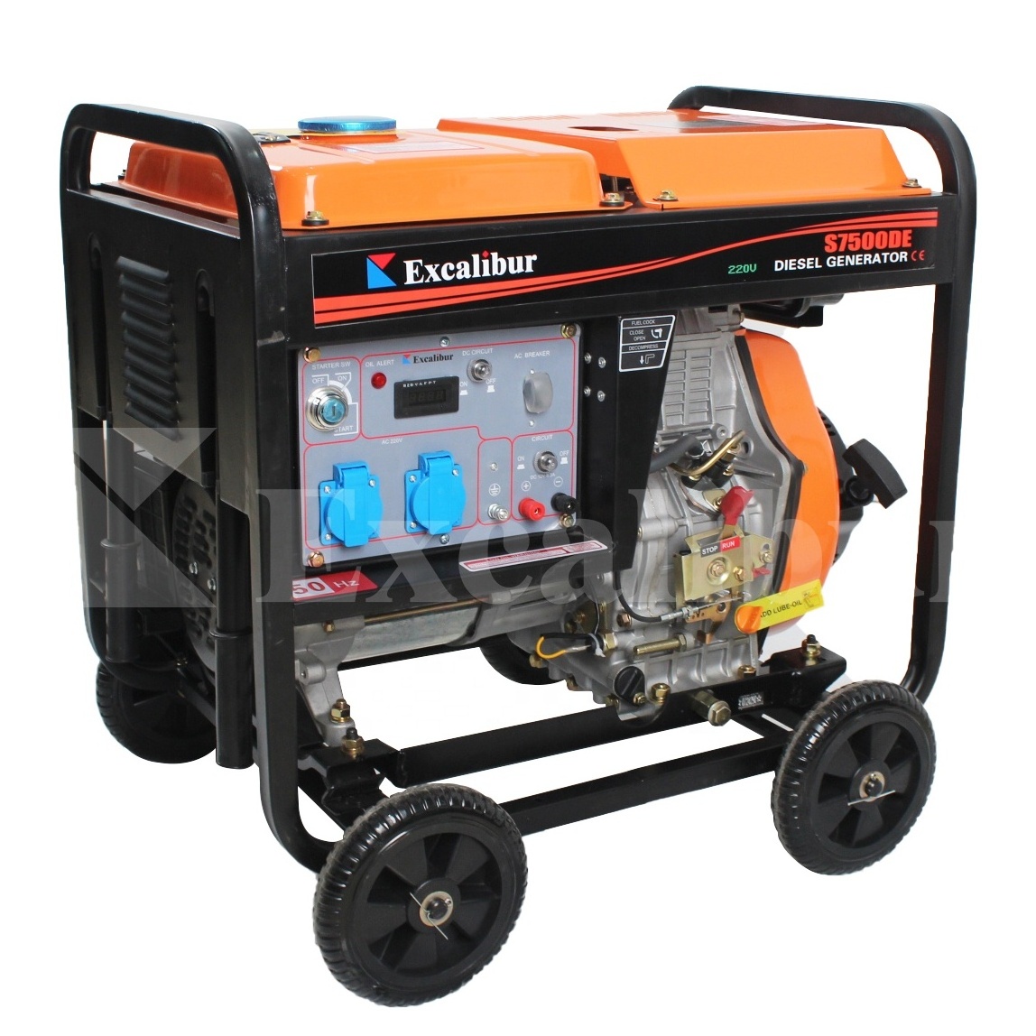 New Design Diesel Welder Gas Diesel Welder Generator 3kva 5kva 5.5kva 6kva 6.5k Output Type Ac Three Phase Generator