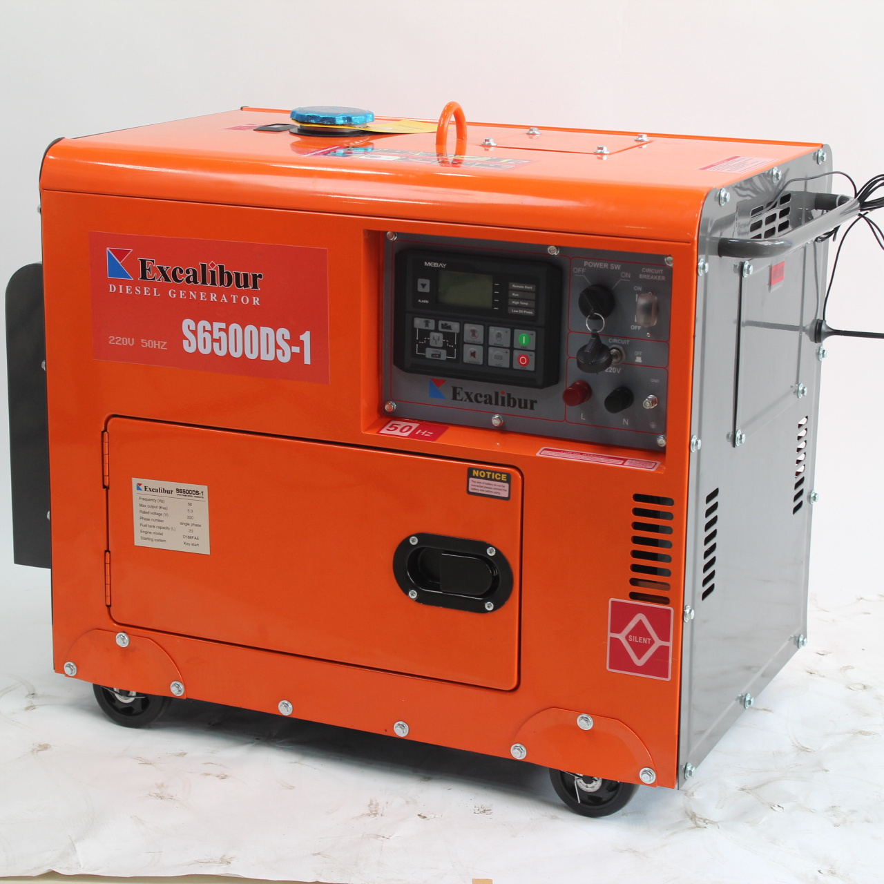 Wholesale 220v 380v 10kva 12kva 5000w Diesel Generator,Excalibur Customization Accepted 3kw 4kw 5kw 6kw Super Silent Generator