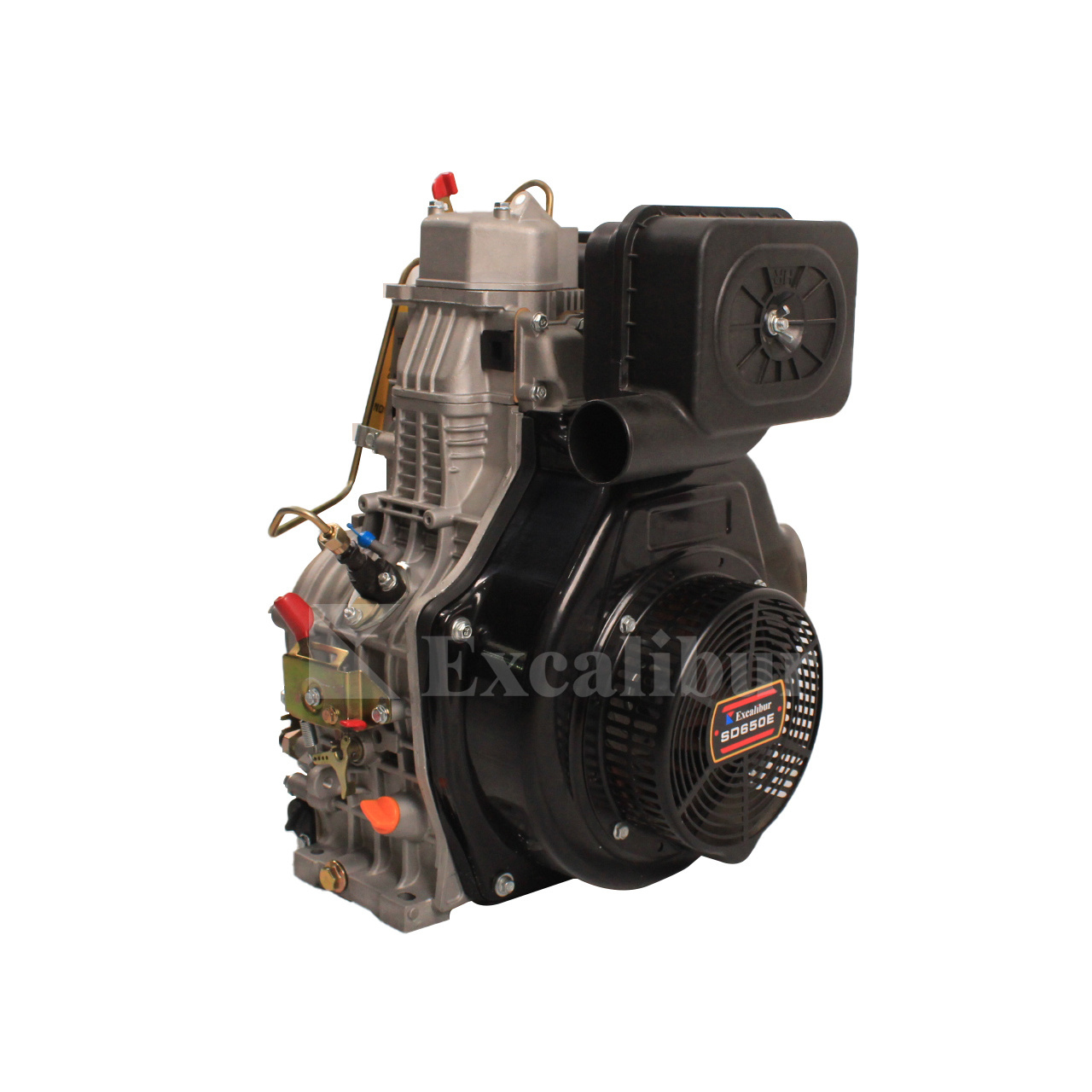 Excalibur 6Hp 3600Rpm Turbine Water-cooled Electric Start Diesel Engine