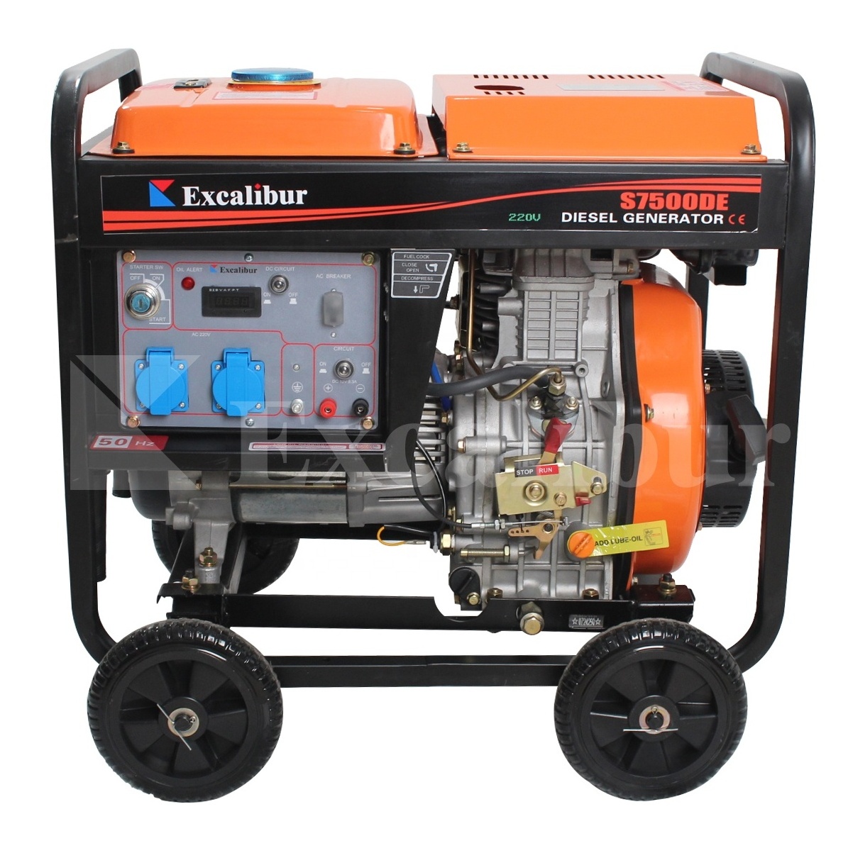 New Design Diesel Welder Gas Diesel Welder Generator 3kva 5kva 5.5kva 6kva 6.5k Output Type Ac Three Phase Generator