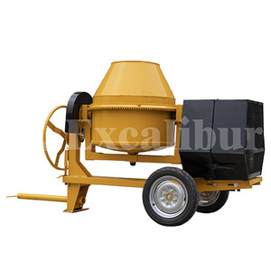 Excalibur 350L Drum Concrete Mixer,New Design 2000 Set Stainless Steel Concrete Mixer