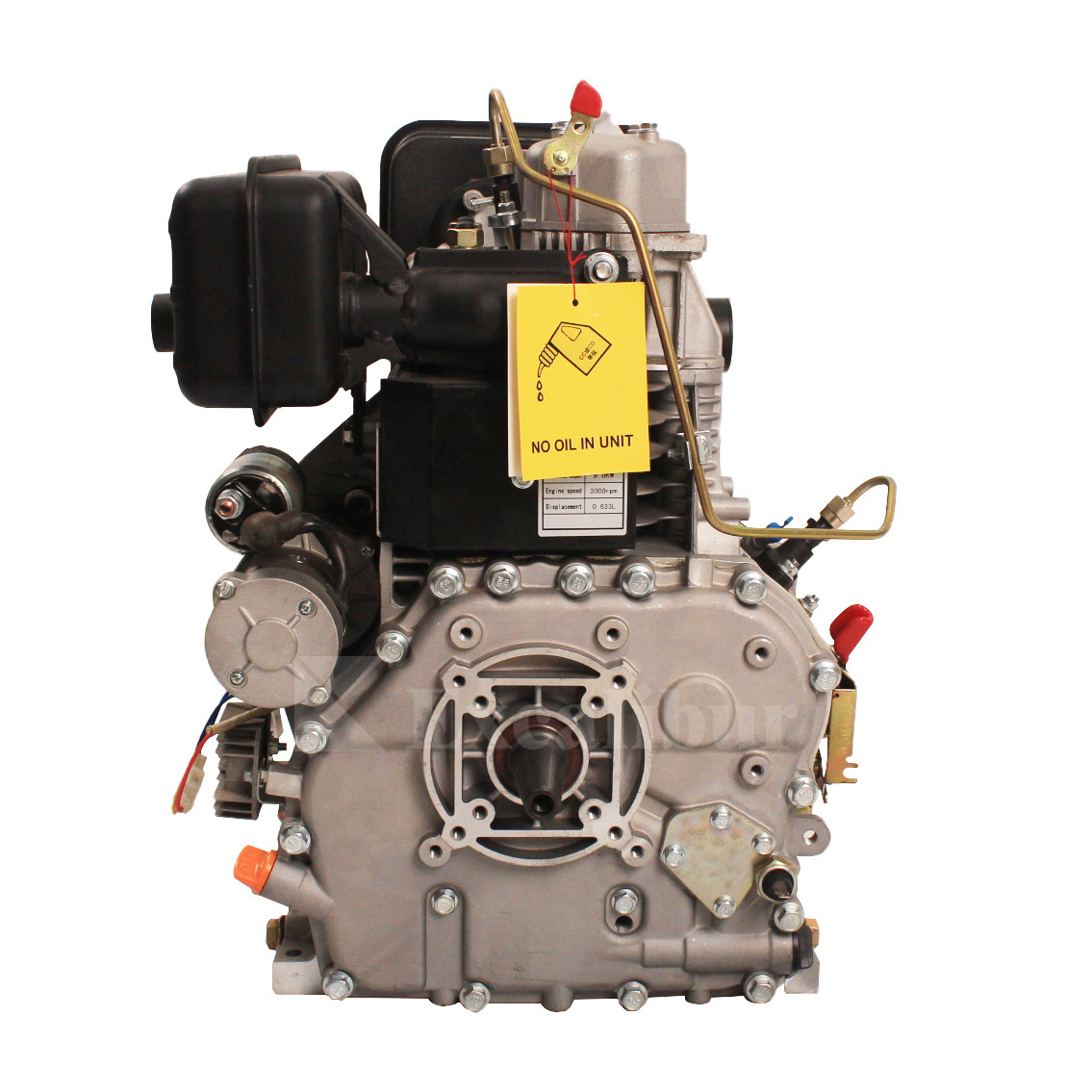 Excalibur 62KG Weight 1500Rpm 168F One Cylinder Diesel Engine