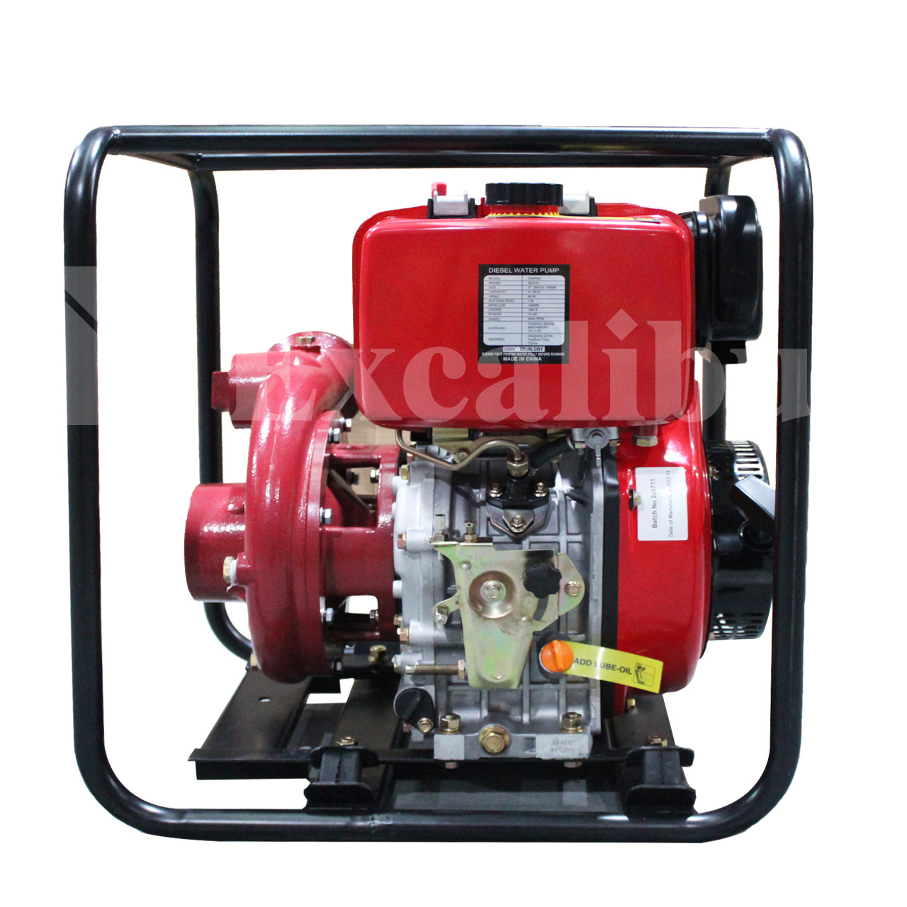 Excalibur 2 Inch 85M Total Head 35  Max Delivery Volume Diesel Water Pumps