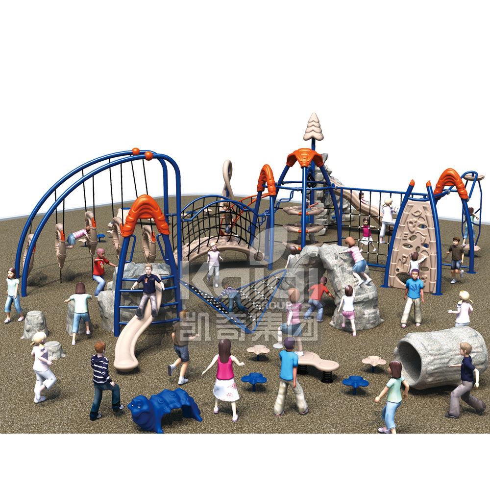 CE Certified  New Style Physical Training Large Size Outside Climbing Playground Equipment Games for Children