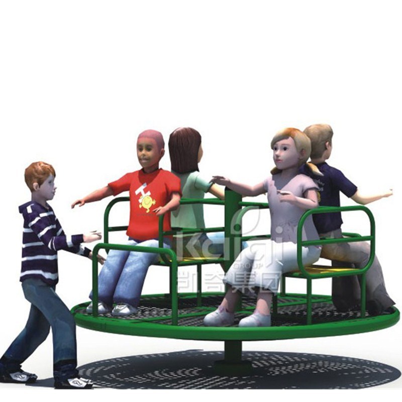 Outdoor playground merry go round for backyard or park