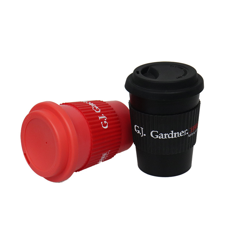 wholesale custom of pp material sublimation coffee cup plastic coffee mug supplier set manufacturers reusable coffee cups