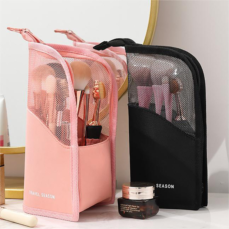 Wholesale Portable Makeup Brush Bag for Women Multifunction Waterproof Cosmetic Bag Large Capacity Makeup Bag Travel Case