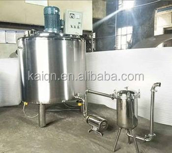 Stainless Steel Mixing Tank (Reactor) for Food, Beverage, Pharmaceutics