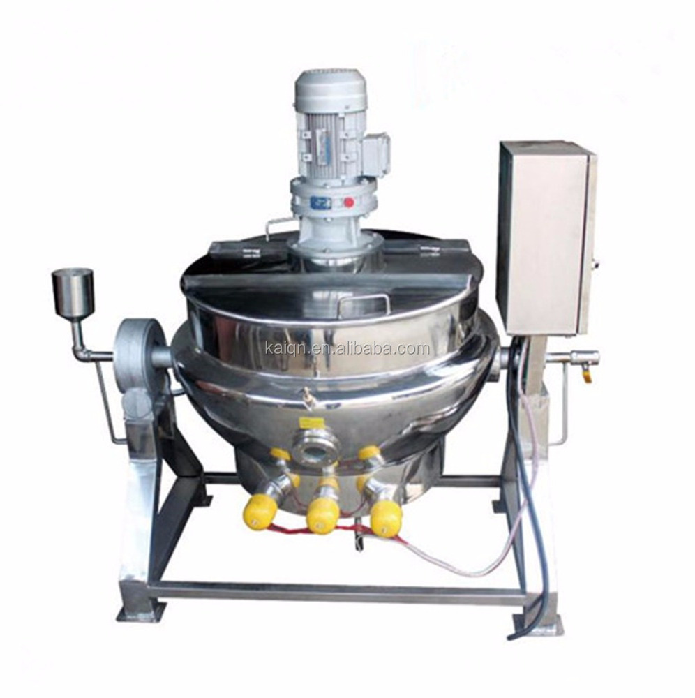 500L Electric Heating Jam Paste Cooking Pot Jacketed Kettle