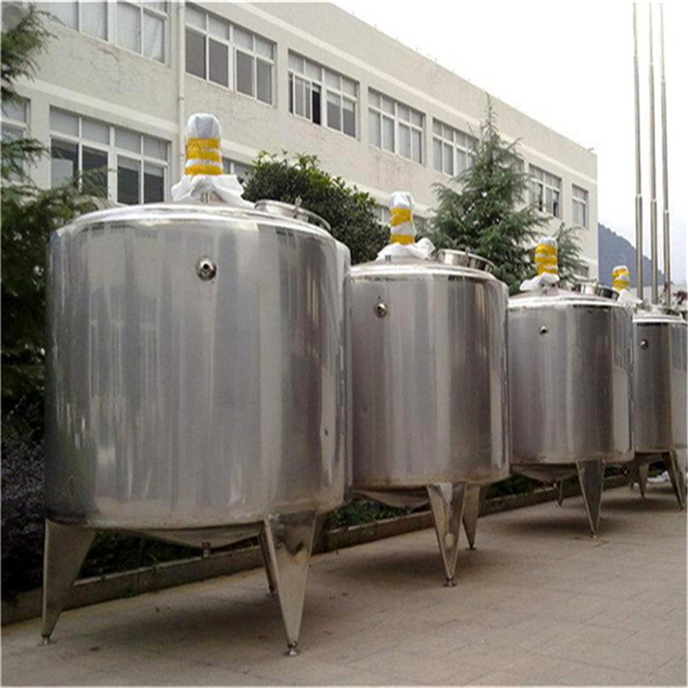 2000 Gallon 316 stainless steel mixing tank storage tank with mixer price