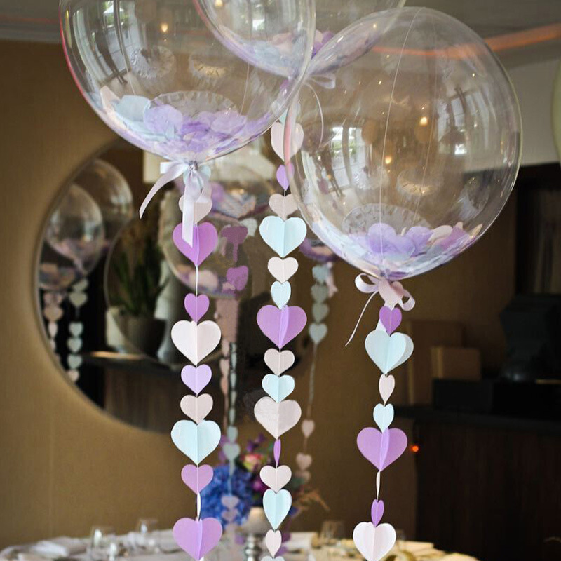 Hot sale PVC 10 18 24 36 Inch Transparent Stretch Bobo Balloons Bubble Balloon Valentine's Day Wedding Round Bobo Bubble Balloon