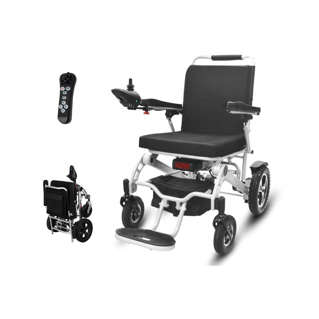 Best Seller Kairui Foldable and Lightweight Portable Electric Wheelchair for Disable People With Remote Control