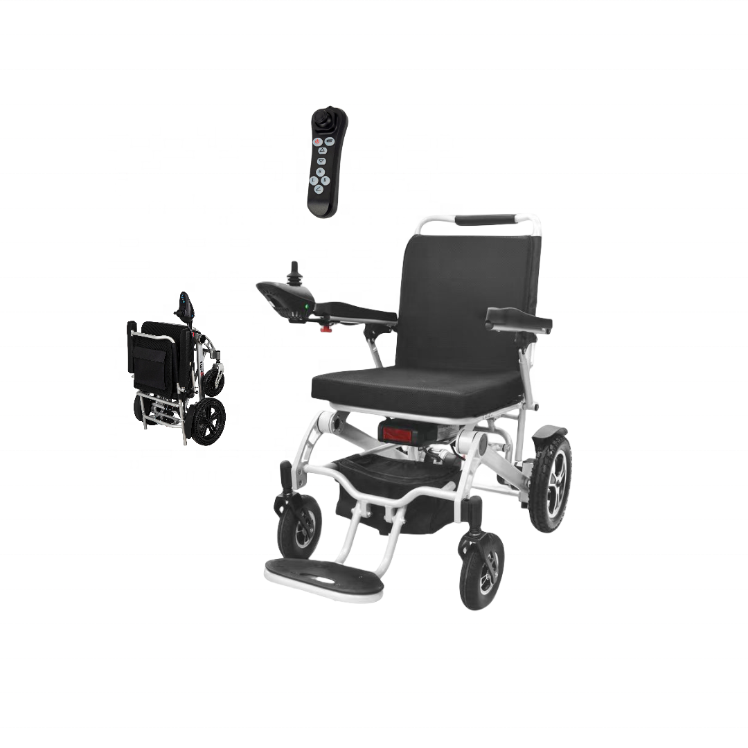 High Quality 4 Power Wheels Travel Leg Moving Care Electric Wheelchairs Factory Price