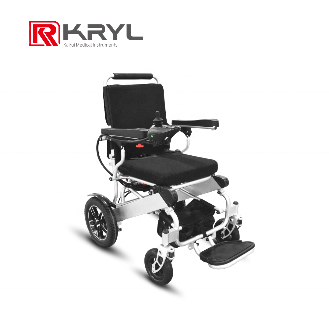 2024 New Design High Quality Aluminum Alloy Portable Foldable Electric Wheelchair