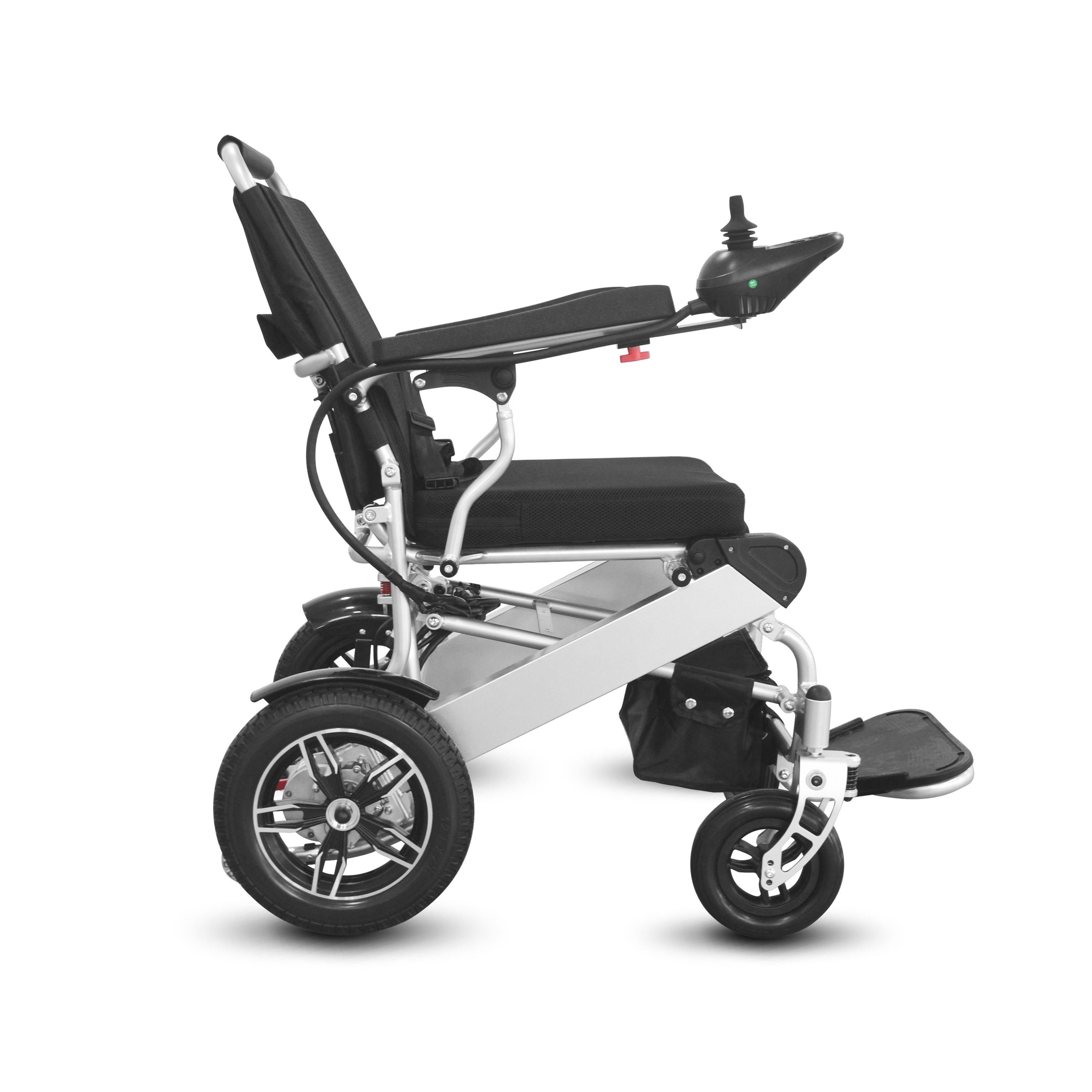 2024 New Design High Quality Aluminum Alloy Portable Foldable Electric Wheelchair