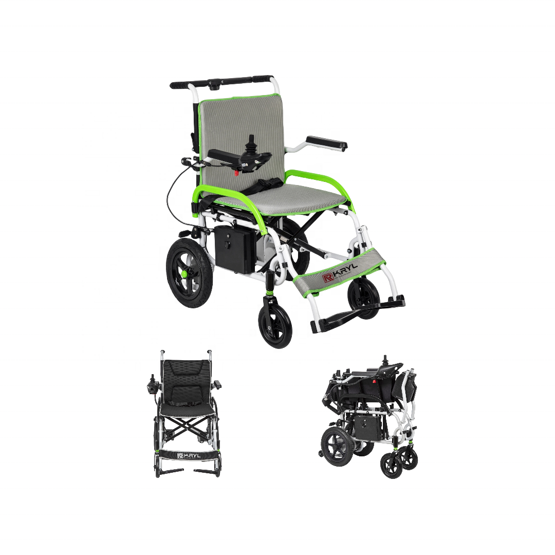 KRYL Standard cheap price electric wheelchair for disabled power wheelchair with 12 inch tires