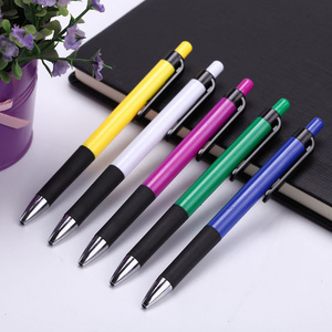 Hot Selling Promotion Pen Cheap Wholesale Plastic Ball Pen 0.7Mm Blue Ballpoint Pen Set With Custom Logo