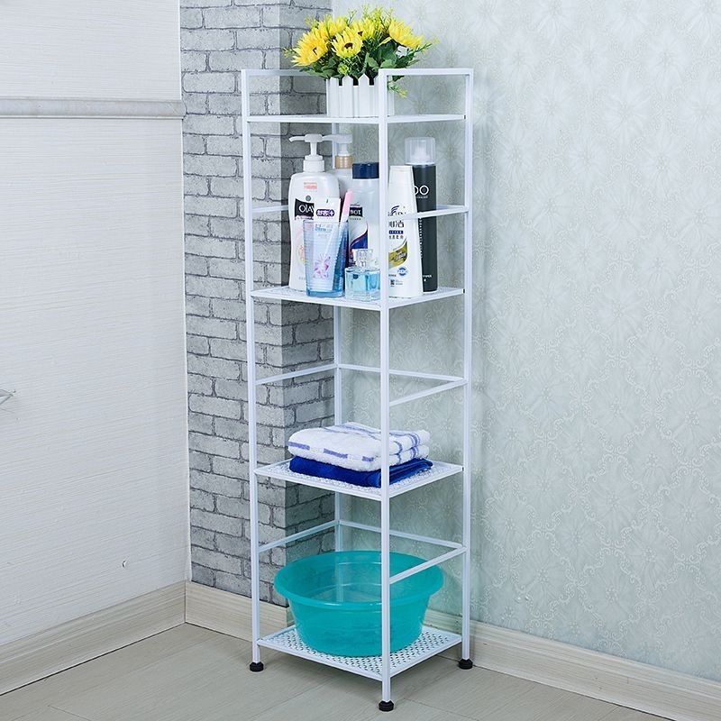 Standing Storage Shelf Units for Laundry Bathroom Kitchen Pantry Closet 6-Wire Shelving Metal Storage Rack Shelves