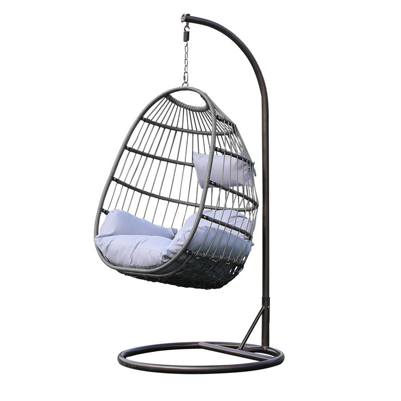 Swing Chair High Quality Modern Design Eggchair for Indoor and Outdoor Hammock Hanging Patio Swing Chair with Stand