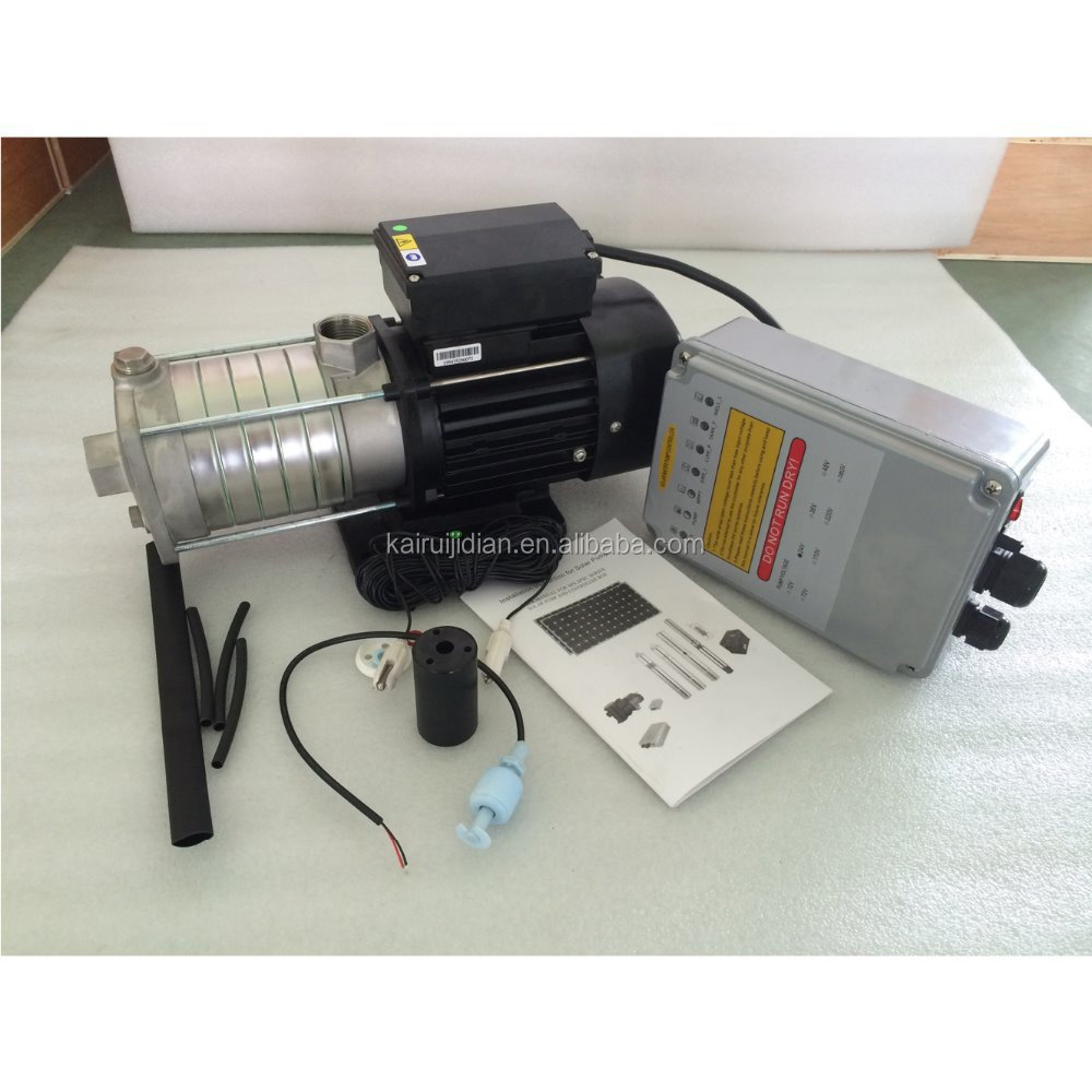 48V 500 watts solar water pressure booster pump system, solar surface pump SCPJW5/38-D48/500