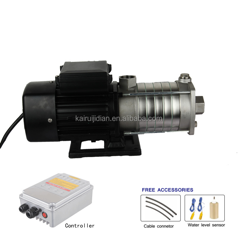 48V 500 watts solar water pressure booster pump system, solar surface pump SCPJW5/38-D48/500