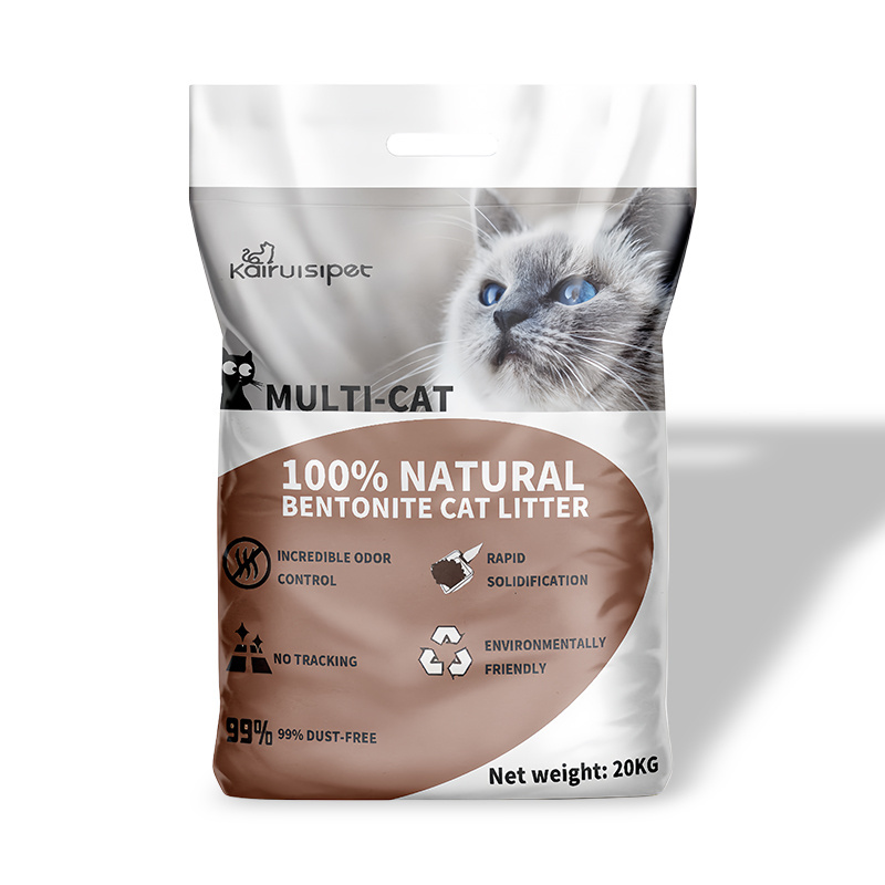 Factory Directly Sell Bentonite Cat Litter Dust Free Sand For Odor Control