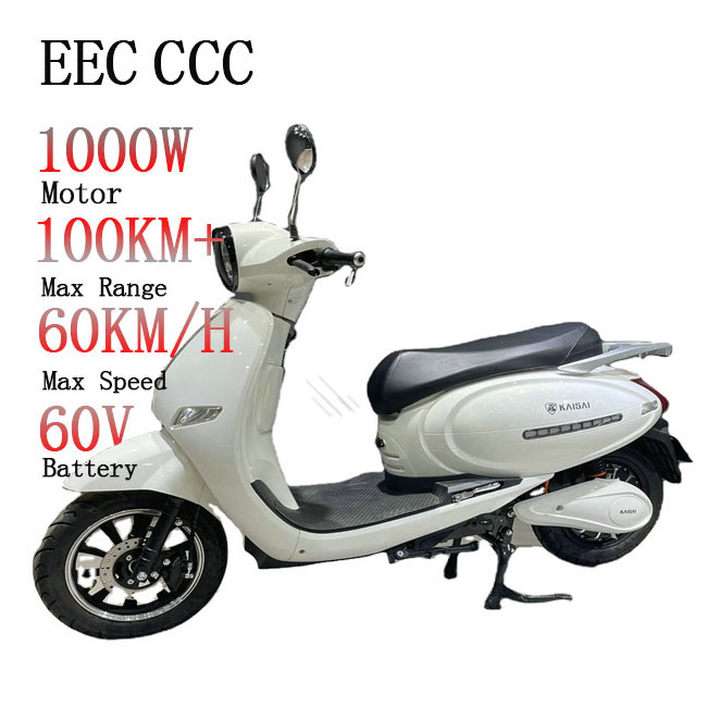 High Speed E-Motorized Bike 1000w Ckd Large Battery Disc Brake Sportbikes Electric Scooters Powerful Adult Trotinette Electrique