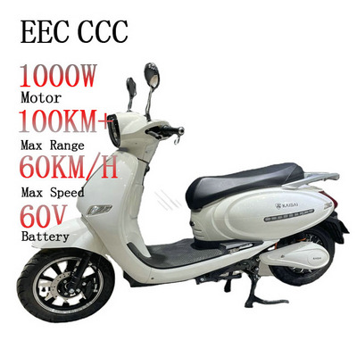 High Speed E-Motorized Bike 1000w Ckd Large Battery Disc Brake Sportbikes Electric Scooters Powerful Adult Trotinette Electrique