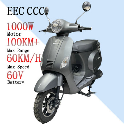 Low Price Long Range Moto 2 Wheel Mobility Electronic Scooter Citycoco 1000w Ckd Adult Fast Moped Dual Motor Electric Motorcycle