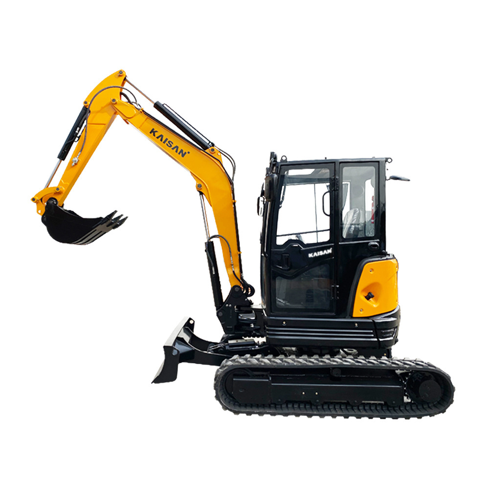 EPA/EURO 5 Chinese Mini Excavator 3.5Ton Multifunctional Small Bagger With Cabin Hydraulic Mini Digger