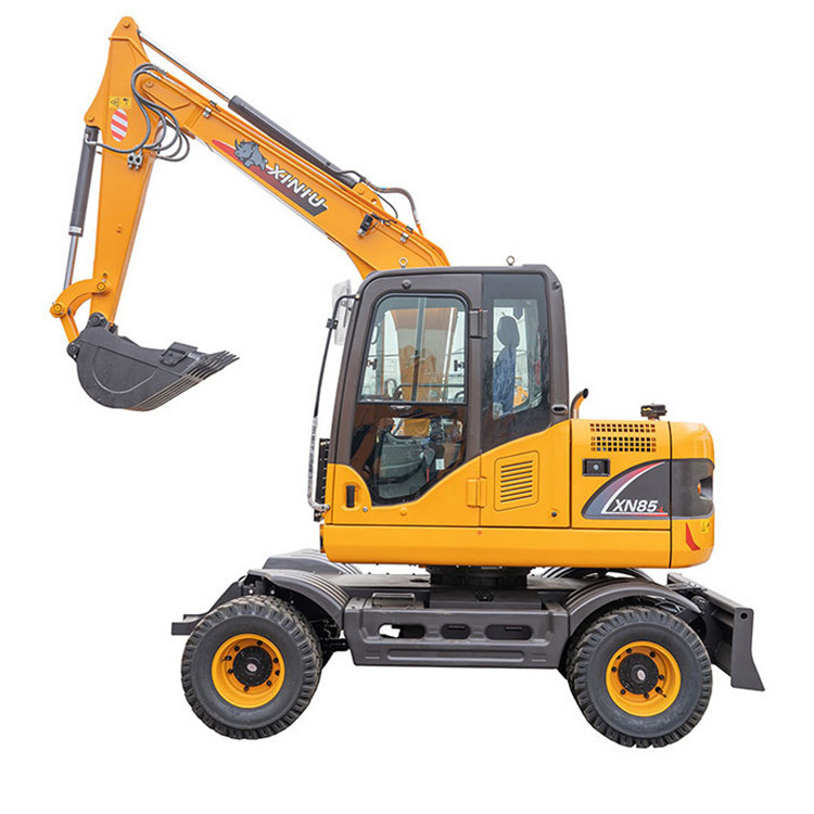 Earth moving machinery 9 ton 8 ton Tires Track excavator 6 ton 7 ton 8 ton Wheel Crawler Excavators