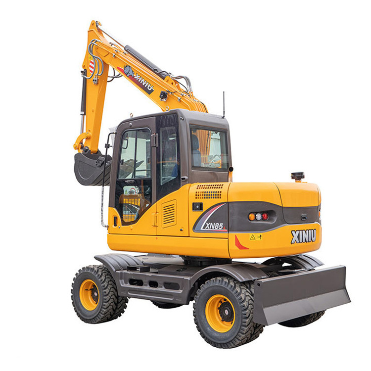 Earth moving machinery 9 ton 8 ton Tires Track excavator 6 ton 7 ton 8 ton Wheel Crawler Excavators