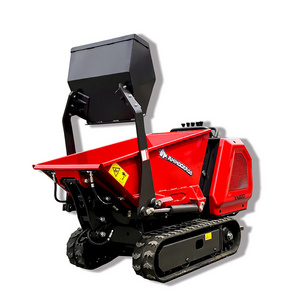 Multi-functional Mini Dumper 800kg Mini small Crawler dumper Diesel Hydraulic Truck Mini Micro Dumper Factory Price