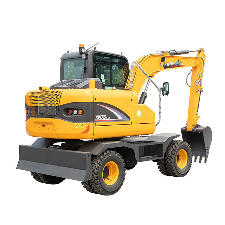 Earth moving machinery 9 ton 8 ton Tires Track excavator 6 ton 7 ton 8 ton Wheel Crawler Excavators