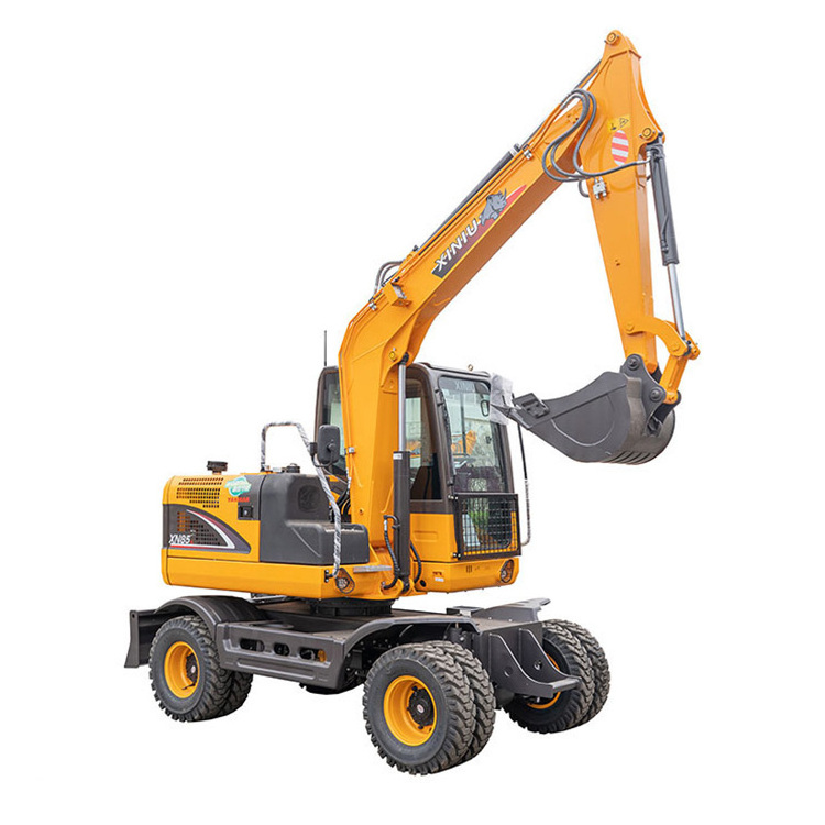 Earth moving machinery 9 ton 8 ton Tires Track excavator 6 ton 7 ton 8 ton Wheel Crawler Excavators