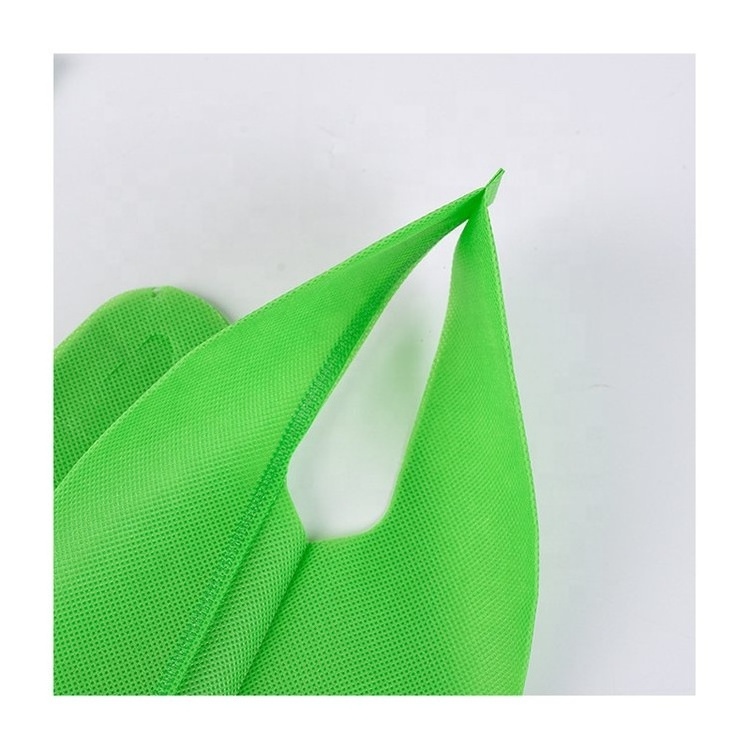 reusable Pp Non Woven Bag biodegradable die cut pp non woven nonwoven grocery shopping non-woven t-shirt bag