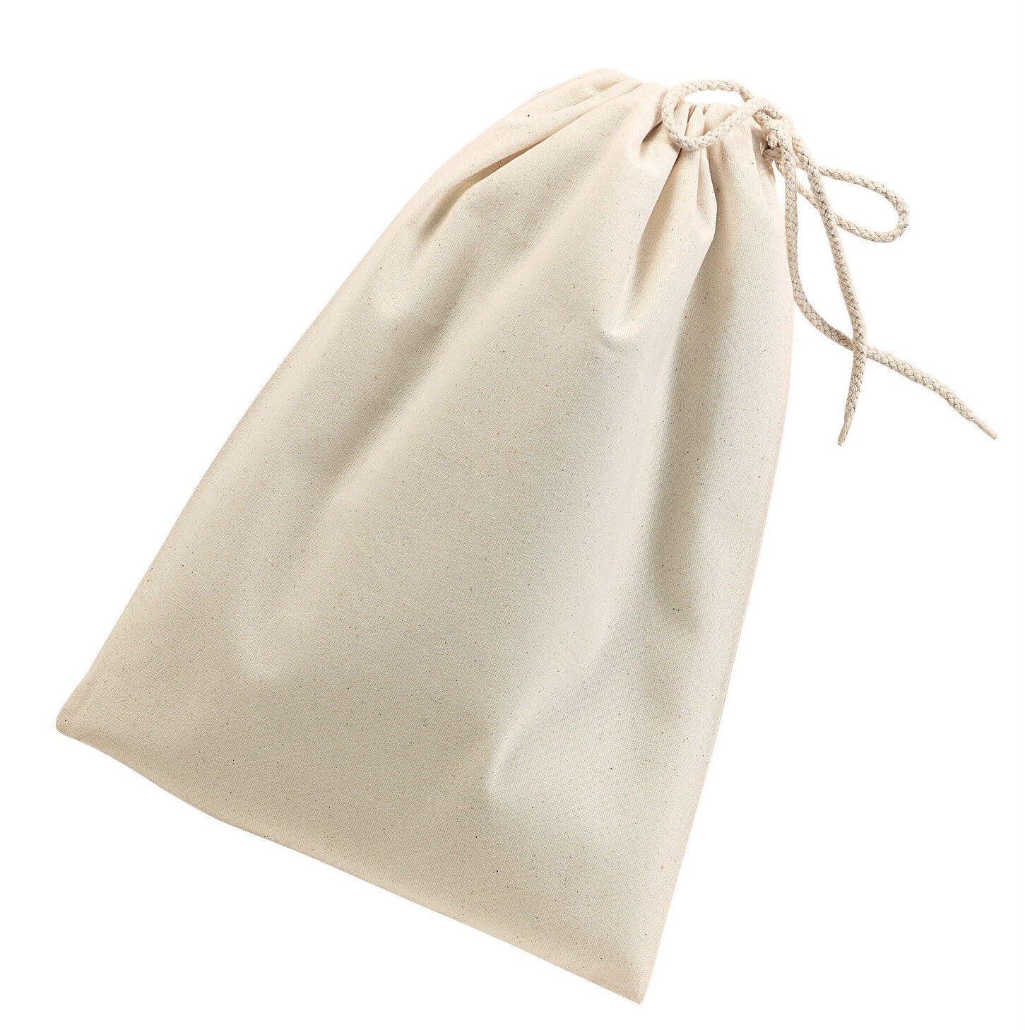 KAISEN Reusable Produce Bags Muslin Shopping Storage100% Natural Cotton Washable Biodegradable Drawstrings  Bag