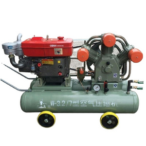 HOT PRICE!3.2m3/min 114cfm air cooled diesel engine air compressor to drill