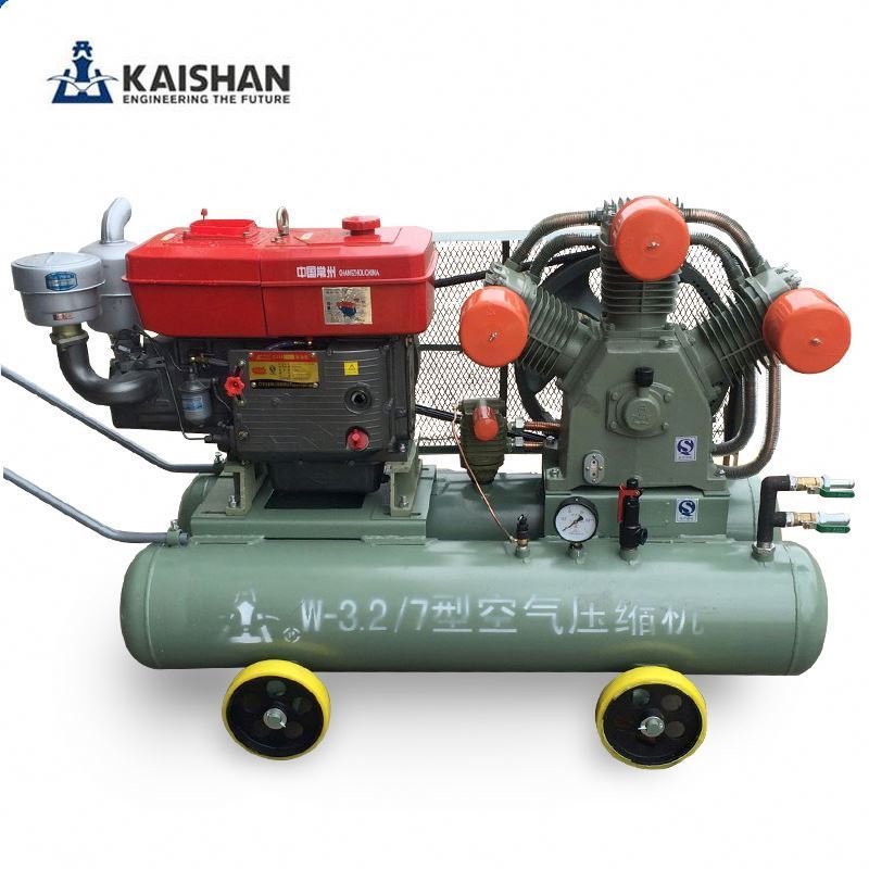 HOT PRICE!3.2m3/min 114cfm air cooled diesel engine air compressor to drill